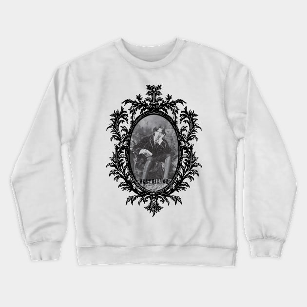 Oscar Wilde #5 Crewneck Sweatshirt by Death Is Art